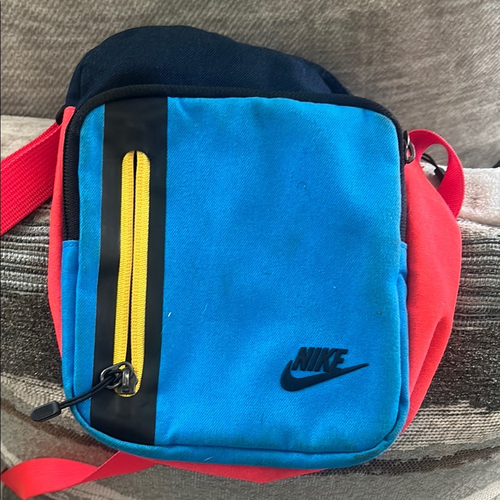 Nike Blue and Red Women’s Crossbody Bag